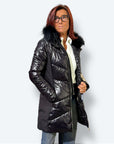 Piumino trapuntato con SOFTSHELL