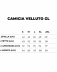 Camicia WESTERN velluto