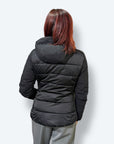 Giubbotto in ovatta termica con inserti in softshell