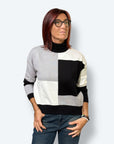 Maglione VULCANO FANTASIA SCACCHI