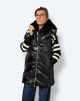 Gilet lungo imbottito