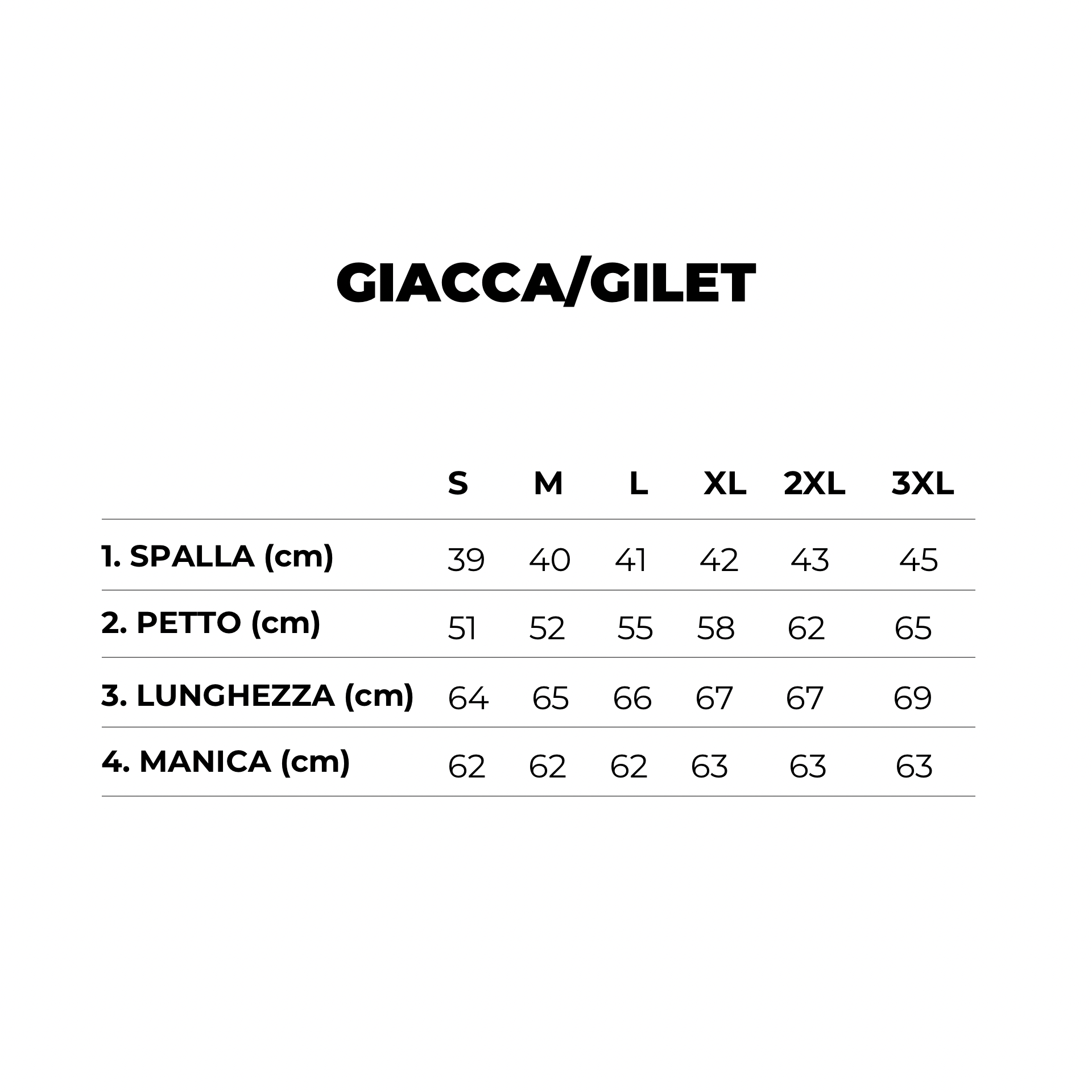 Giacca/Gilet