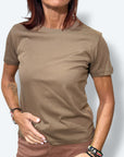 T-shirt cotone basica