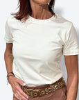 T-shirt cotone basica