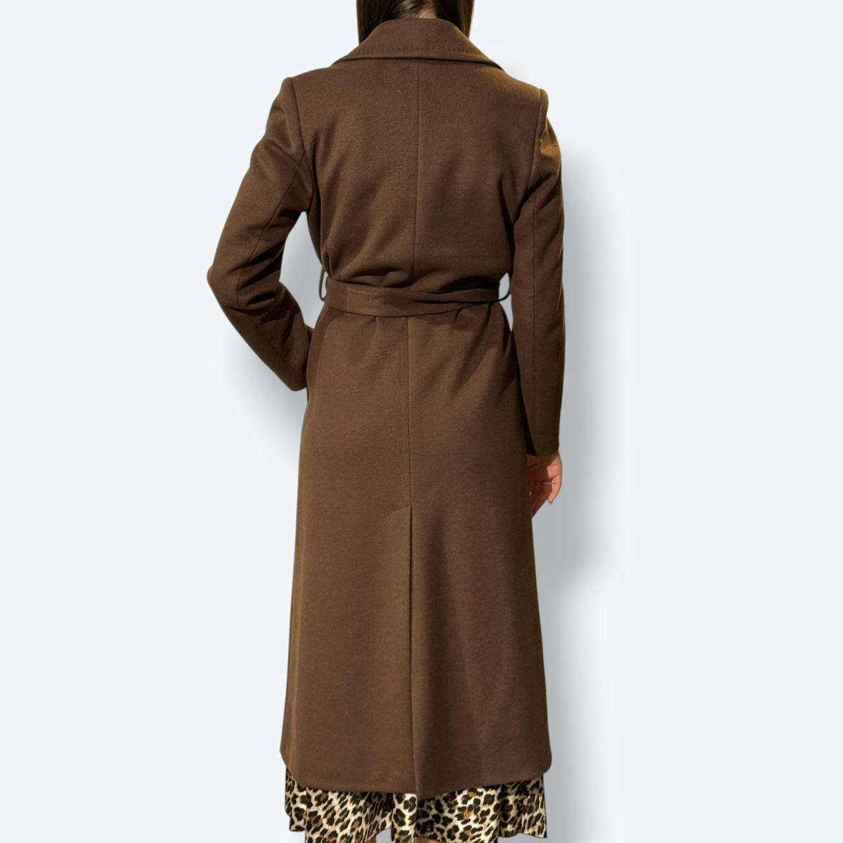 Cappotto Moro con cintura