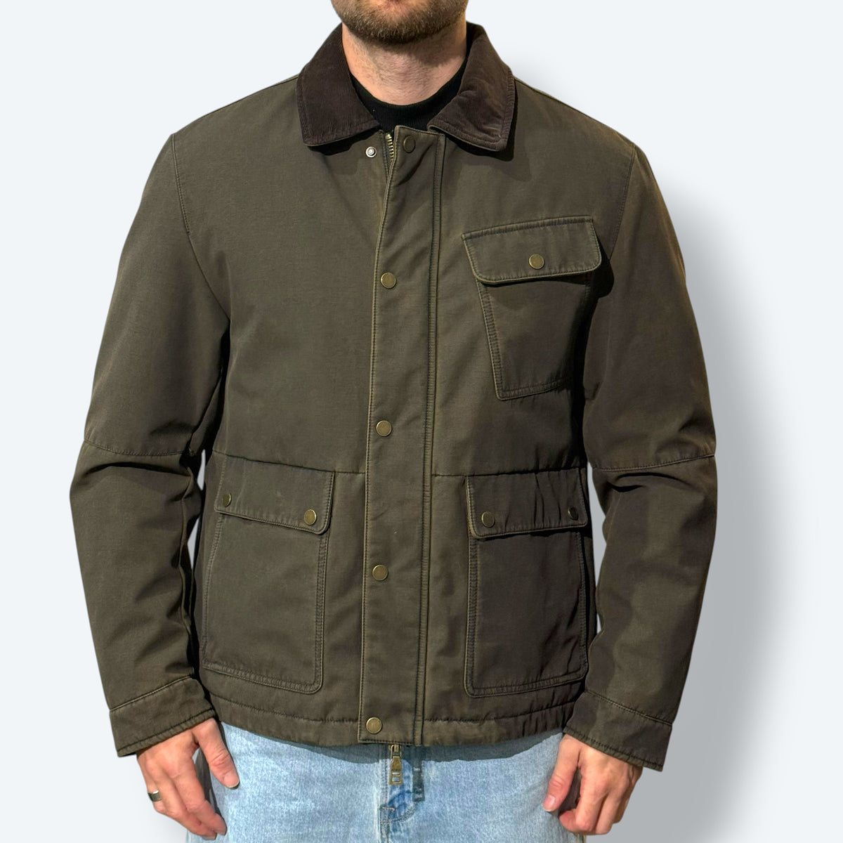 Giacca stile Barbour
