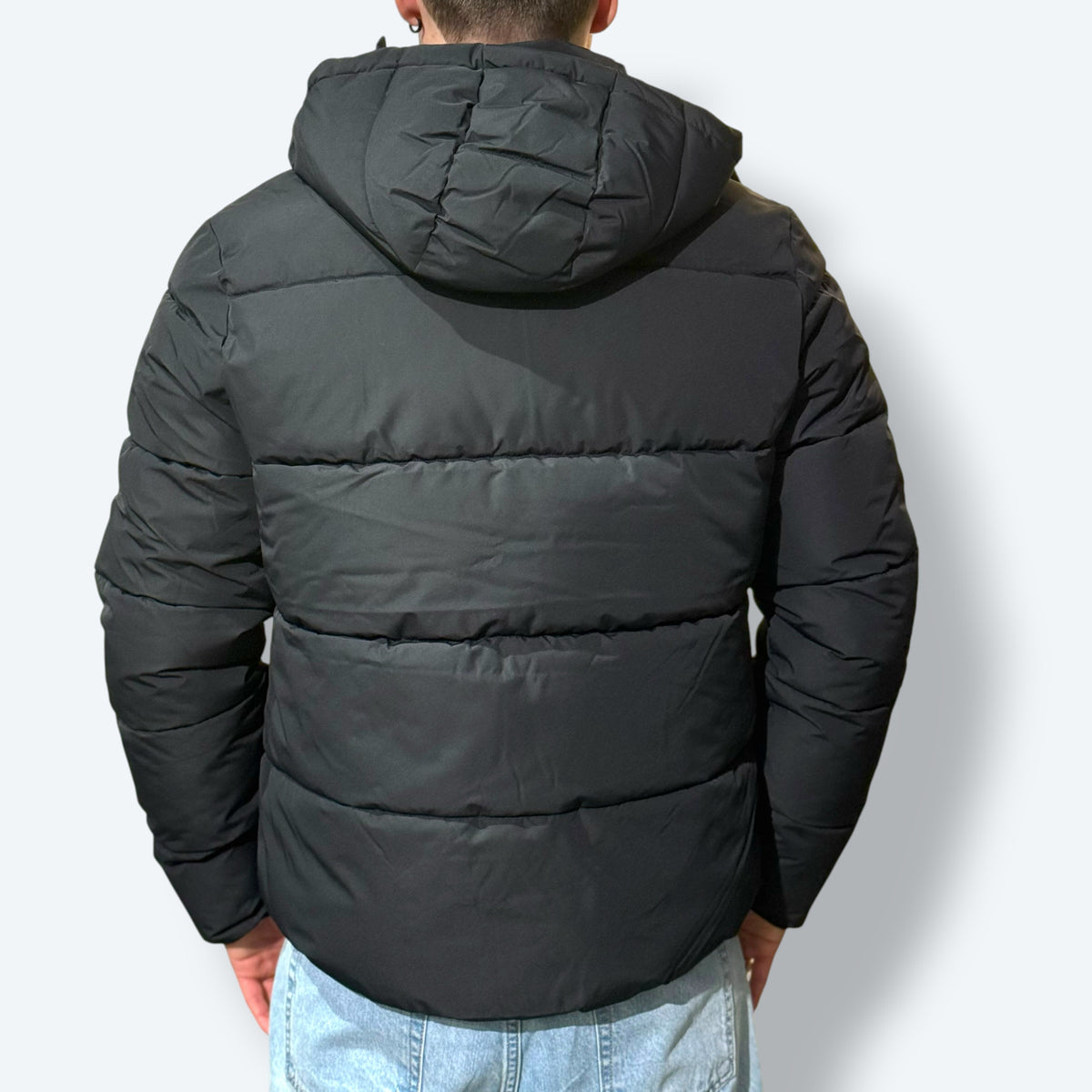 Puffer cappuccio staccabile
