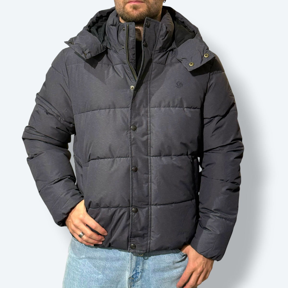 Puffer cappuccio staccabile